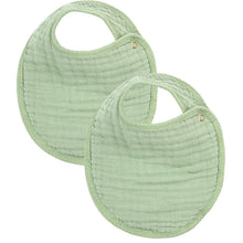 Load image into Gallery viewer, Cloud Muslin Bib 2 Pack