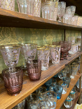 Load image into Gallery viewer, PV Lilac Tap Goblet Glass