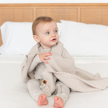 Load image into Gallery viewer, Chunky Knit Blanket Kyte Baby