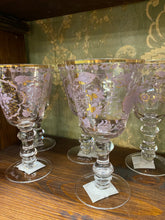 Load image into Gallery viewer, PV Lilac Tap Goblet Glass
