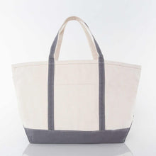 Load image into Gallery viewer, CB Station Large Classic Tote with Monogram