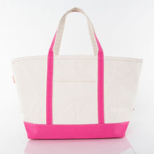 Load image into Gallery viewer, CB Station Large Classic Tote with Monogram