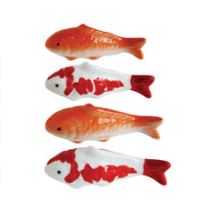 Load image into Gallery viewer, Stoneware Floating Koi Fish