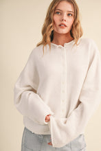Load image into Gallery viewer, Oversized Button Down Cardigan