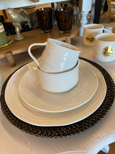 PB LE BLANC 4PC PLACE SETTING