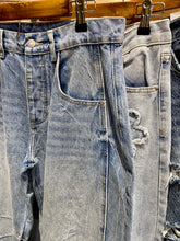 Load image into Gallery viewer, Mineral Washed Barrel Jeans
