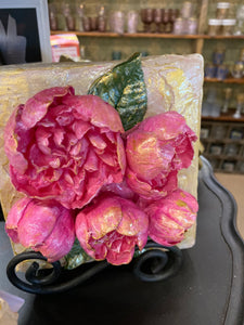 TAM 6X6 CLAY FLOWER ART