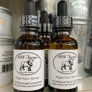 1818 Farms Argan face serum