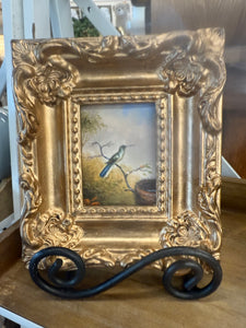 PA OIL PAINTING MINI BIRD