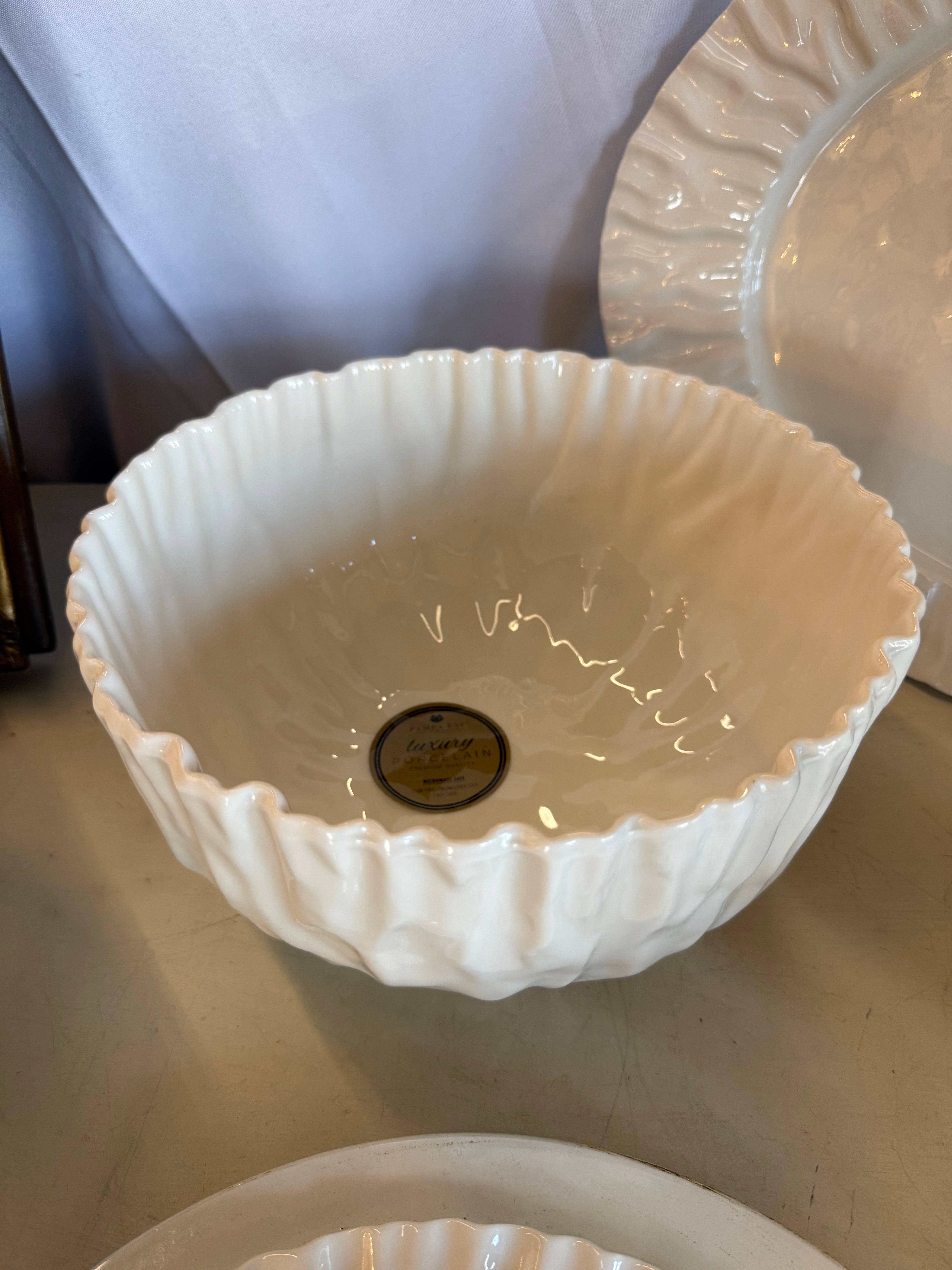 PB MAS2846WH BOWL LARGE RUFF