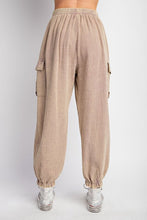 Load image into Gallery viewer, Cotton Gauze Mineral Washed Cargo Pants

