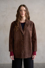 Load image into Gallery viewer, Oversized Suede Blazer
