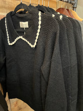 Load image into Gallery viewer, Scalloped Collar Sweater
