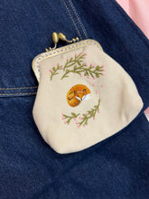 Load image into Gallery viewer, Fox Embroidered Coin Purse
