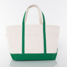 Load image into Gallery viewer, CB Station Large Classic Tote with Monogram
