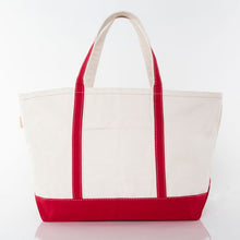 Load image into Gallery viewer, CB Station Large Classic Tote with Monogram
