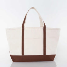 Load image into Gallery viewer, CB Station Large Classic Tote with Monogram
