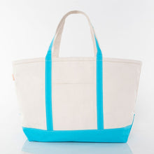 Load image into Gallery viewer, CB Station Large Classic Tote with Monogram
