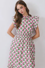 Load image into Gallery viewer, Floral Tiered Midi Dress

