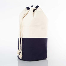 Load image into Gallery viewer, Canvas Laundry Duffel cb station

