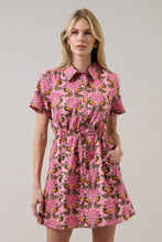 Load image into Gallery viewer, Shift Mini Dress Peacock
