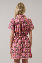 Load image into Gallery viewer, Shift Mini Dress Peacock
