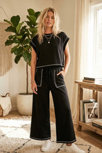 Load image into Gallery viewer, Scuba Contrast Stitch Lounge Set
