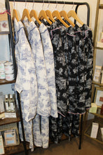 Load image into Gallery viewer, Printed Pajama Bow Tie Set
