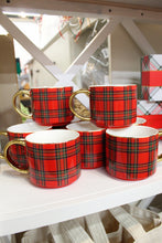 Load image into Gallery viewer, Red Plaid Mug
