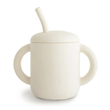 Load image into Gallery viewer, Silicone Training Cup + Straw
