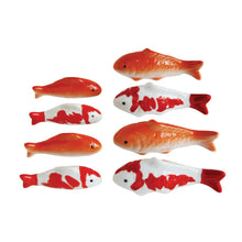 Load image into Gallery viewer, Stoneware Floating Koi Fish
