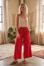 Load image into Gallery viewer, Wide Leg Drawstring Knit Pants
