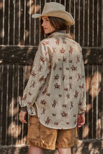 Load image into Gallery viewer, Rodeo Roundup Western Button-up
